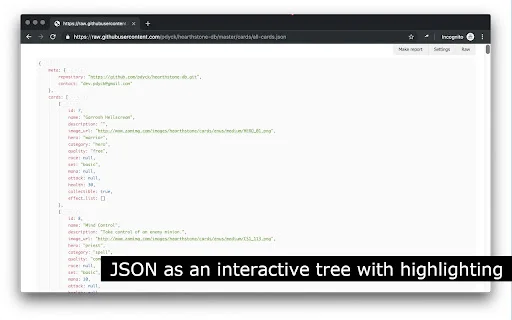 JsonDiscovery ডাউনলোড করুন – ব্রাউজারে JSON দেখার সেরা টুল - Screenshot 2