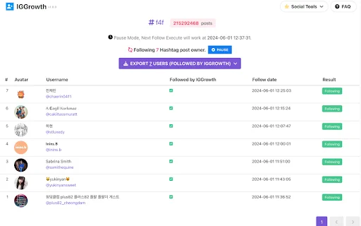 IG Growth ডাউনলোড করুন – সেরা ইনস্টাগ্রাম অটো ফলো টুল - Screenshot 2