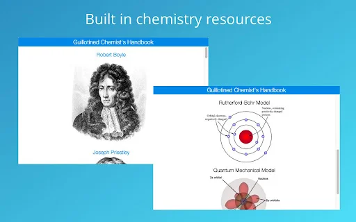 Guillotined Chemist’s Handbook ডাউনলোড করুন – সেরা রসায়ন শিক্ষা টুল - Screenshot 3
