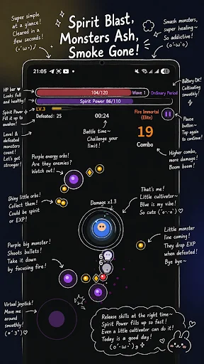 Cultivator Survivors Roguelike ডাউনলোড করুন – অটো-ব্যাটল গেম - Screenshot 2