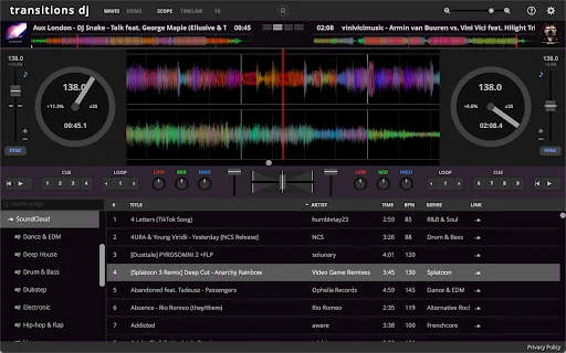Transitions DJ Video ডাউনলোড করুন – উন্নত অডিও কন্ট্রোল ও মিক্সিং - Screenshot 1