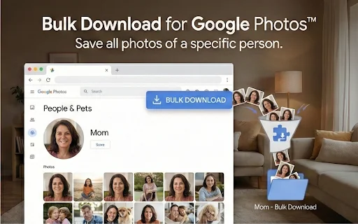 Google Photos Downloader: ব্যাচ ডাউনলোড করুন এক ক্লিকে - Screenshot 2
