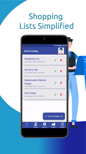 Grocery List Smart ডাউনলোড করুন – সেরা গ্রোসারি অর্গানাইজার অ্যাপ - Screenshot 1