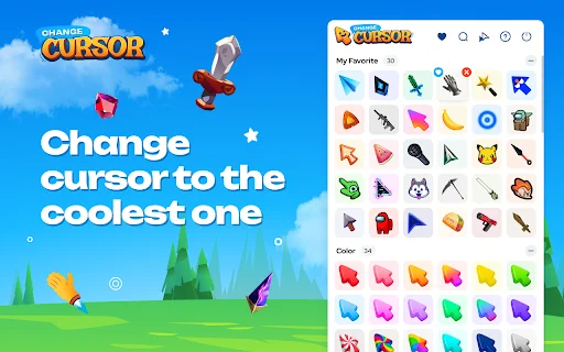 Change Cursor ডাউনলোড করুন – আপনার ব্রাউজারের জন্য সেরা কাস্টম কার্সার - Screenshot 2
