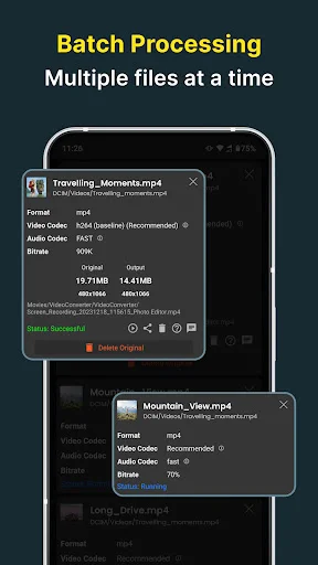 Video Converter, Compressor ডাউনলোড করুন – সেরা ভিডিও কনভার্টার - Screenshot 6