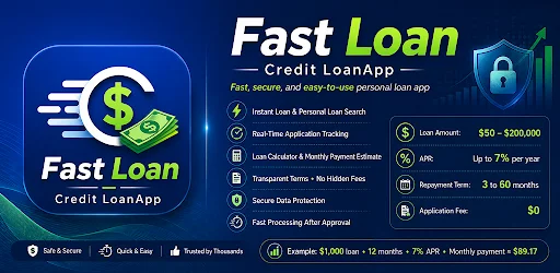 Fast Loan: Credit LoanApp ডাউনলোড করুন – দ্রুত ব্যক্তিগত লোন - Screenshot 1