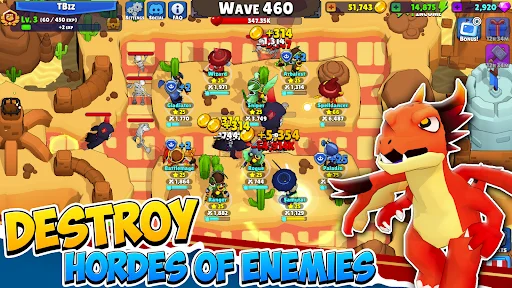 Idle Hero TD Tower Defense RPG ডাউনলোড করুন – সেরা স্ট্র্যাটেজি গেম - Screenshot 15