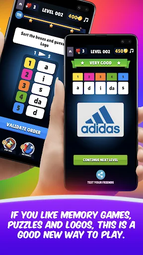 Logomania 3 Sort Quiz Words ডাউনলোড করুন – লোগো কুইজ গেম - Screenshot 14