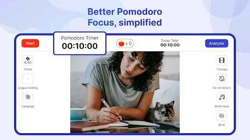 Tomatoma – Focus & Pomodoro ডাউনলোড করুন – উৎপাদনশীলতা বাড়ান - Screenshot 3