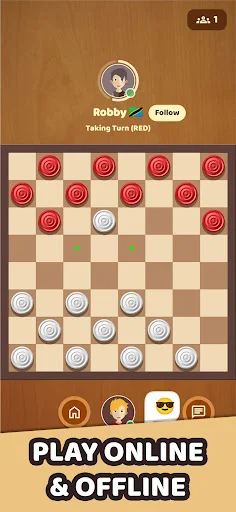 Backrow Rush ডাউনলোড করুন – সেরা অনলাইন চেকার্স গেম - Screenshot 3