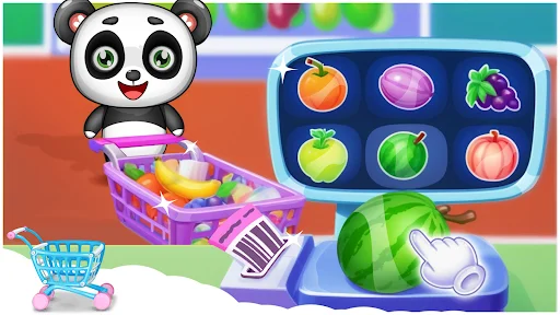 Panda Supermarket Cashier Game ডাউনলোড করুন – সেরা শিক্ষামূলক গেম - Screenshot 6