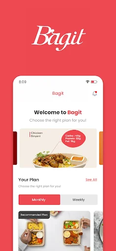 Bagit ডাউনলোড করুন – স্বাস্থ্যকর জীবনযাত্রার সেরা অ্যাপ - Screenshot 5