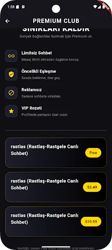 Rastlas: Random Live Chat ডাউনলোড করুন – নতুনদের সাথে চ্যাট করুন - Screenshot 5
