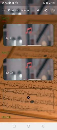 Qoriah Putri Internasional ডাউনলোড করুন – সেরা কোরআন তেলাওয়াত - Screenshot 12