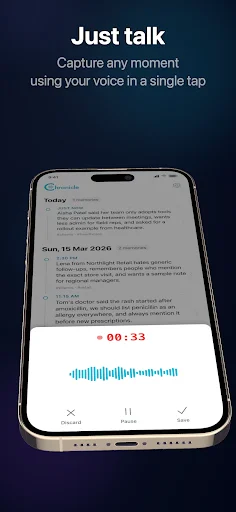 Chronicle – AI Voice Memory ডাউনলোড করুন – সেরা AI মেমোরি অ্যাপ - Screenshot 2