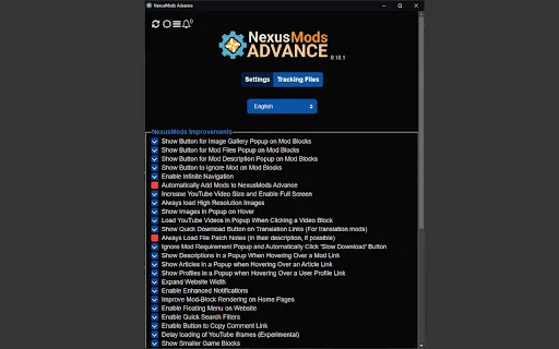 NexusMods Advance: Enhance Your Modding Experience & Manage Mods - Screenshot 2