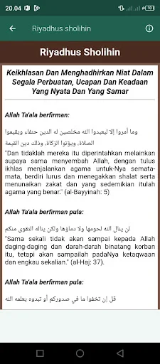 Riyadhus Sholihin & Terjemah ডাউনলোড করুন – বাংলা অনুবাদসহ - Screenshot 6