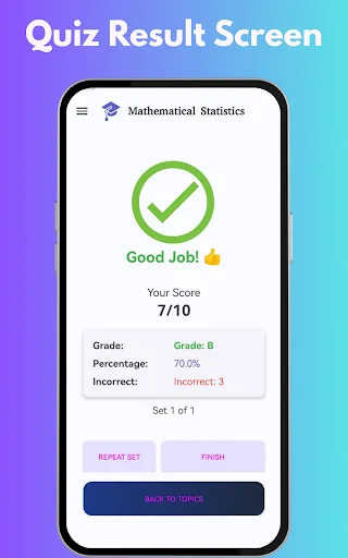 Mathematical Statistics ডাউনলোড করুন – কুইজ ও MCQ অনুশীলন - Screenshot 8