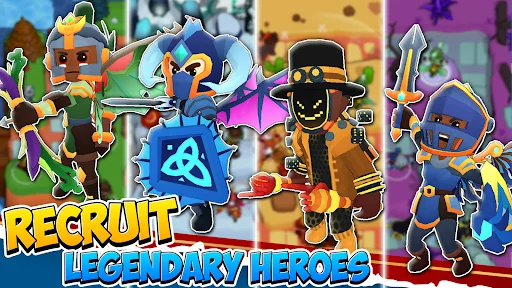 Idle Hero TD Tower Defense RPG ডাউনলোড করুন – সেরা স্ট্র্যাটেজি গেম - Screenshot 14
