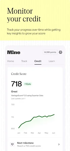 Mine (formerly Fizz): MoneyGPT ডাউনলোড করুন – ক্রেডিট ও বাজেট ম্যানেজমেন্ট - Screenshot 3