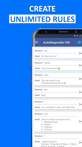 AutoResponder for Messenger ডাউনলোড করুন – স্বয়ংক্রিয় মেসেজ রিপ্লাই - Screenshot 3