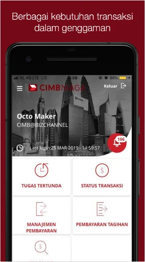 BizChannel@CIMB Mobile ডাউনলোড করুন – সেরা ব্যাংকিং অভিজ্ঞতা - Screenshot 1