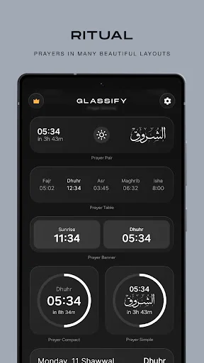 Glassify – Widgets & Themes ডাউনলোড করুন | সেরা কাস্টম উইজেট - Screenshot 3