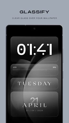 Glassify – Widgets & Themes ডাউনলোড করুন | সেরা কাস্টম উইজেট - Screenshot 4