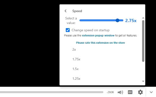 Panopto Custom Speed ডাউনলোড করুন – লেকচারের গতি নিয়ন্ত্রণ করুন - Screenshot 1