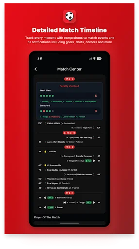 Puntsville: Live Scores & Tips ডাউনলোড করুন – ফুটবল আপডেট ও প্রেডিকশন - Screenshot 2