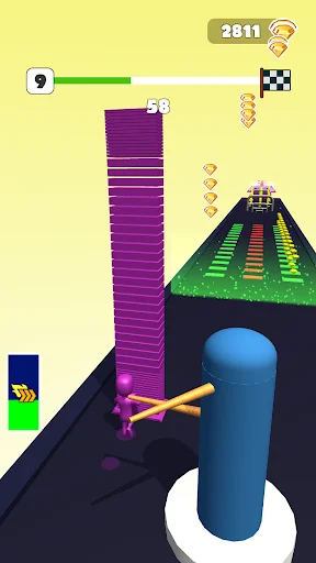 Color Pillar: Stack Game ডাউনলোড করুন – সেরা টাওয়ার বিল্ডিং গেম - Screenshot 2