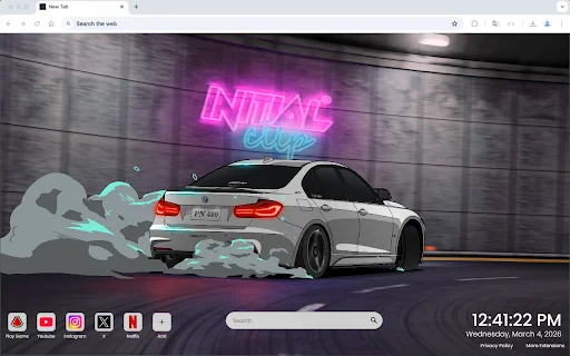 BMW F30 Drifting Live Wallpaper ডাউনলোড করুন – সেরা কার থিম - Screenshot 3