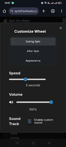 Spin the Wheel ডাউনলোড করুন – র‍্যান্ডম সিদ্ধান্ত নিন সহজে - Screenshot 3