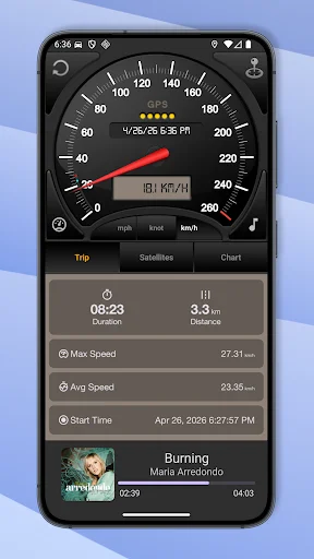 Speedometer GPS ডাউনলোড করুন – নিখুঁত গতি ট্র্যাকিং এবং নেভিগেশন - Screenshot 1