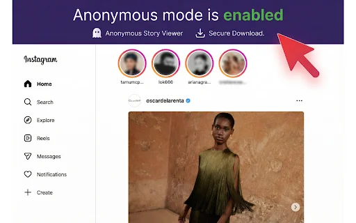 IG Story Viewer – গোপনে ইনস্টাগ্রাম স্টোরি দেখুন ও ডাউনলোড করুন - Screenshot 1