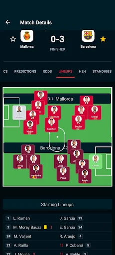 LiveScores ডাউনলোড করুন – ফুটবল লাইভ স্কোর ও ফিক্সচার আপডেট - Screenshot 6