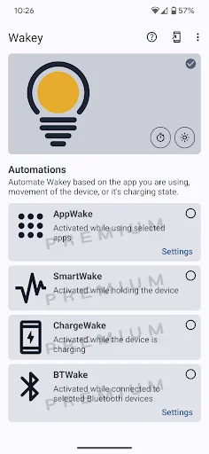 Wakey: Keep Screen On ডাউনলোড করুন – স্মার্ট স্ক্রিন কন্ট্রোল - Screenshot 2