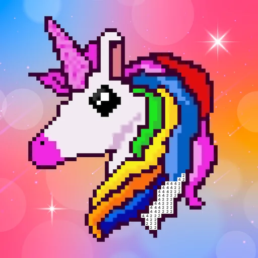 Pixel Art – Paint by Number ডাউনলোড করুন – সেরা পিক্সেল কালারিং গেম