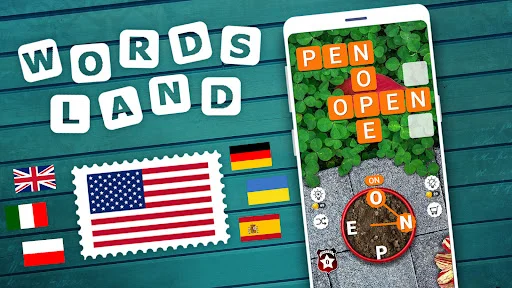 Wordsland – Word Connect Quest ডাউনলোড করুন – শব্দ ধাঁধা গেম - Screenshot 1