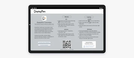 DisplayPass Receiver ডাউনলোড করুন – স্মার্ট টিভি স্ক্রিন শেয়ারিং - Screenshot 6
