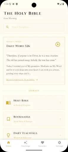 Holy Bible – KJV Audio Offline ডাউনলোড করুন – বাইবেল পড়ুন ও শুনুন - Screenshot 1
