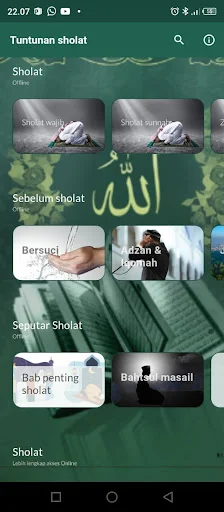 Panduan Sholat Wajib & Sunnah ডাউনলোড করুন – সম্পূর্ণ সালাত নির্দেশিকা - Screenshot 1