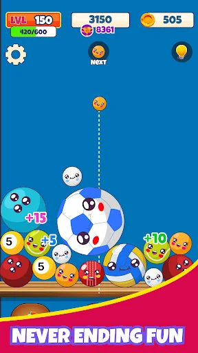 Ball Merge ডাউনলোড করুন – সেরা ফলের মার্জ গেম উপভোগ করুন - Screenshot 2