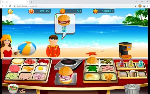 Beach Restaurant Game ডাউনলোড করুন – সেরা কুকিং গেম - Screenshot 2