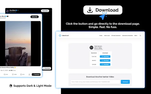 Twitter Video Downloader – Tweeload – টুইটার ভিডিও ডাউনলোড করুন - Screenshot 3