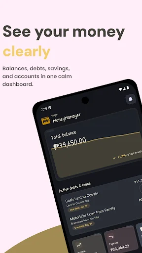 Money Manager: Expense Tracker ডাউনলোড করুন – সেরা বাজেট প্ল্যানার - Screenshot 1