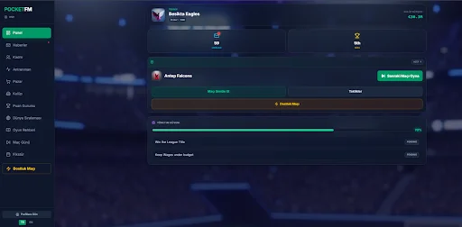 Pocket Football Manager ডাউনলোড করুন – রিয়েলিস্টিক ফুটবল ম্যানেজমেন্ট গেম - Screenshot 9
