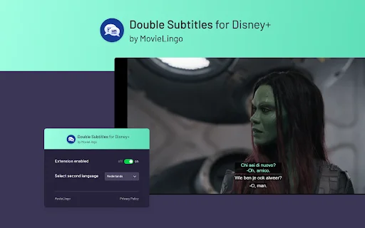 Disney+ এর জন্য Double Subtitles ডাউনলোড করুন – ভাষা শিখুন সহজে - Screenshot 4