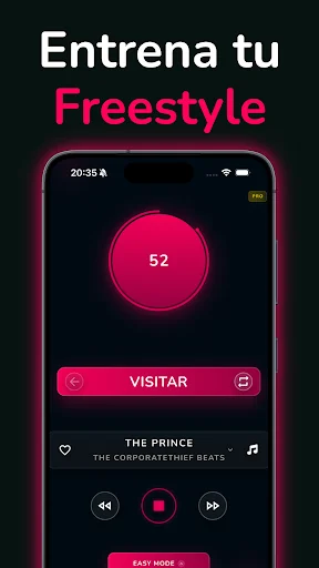 RapApp ডাউনলোড করুন – ফ্রিস্টাইল র‍্যাপ ও ব্যাটেল অনুশীলনের সেরা অ্যাপ - Screenshot 2