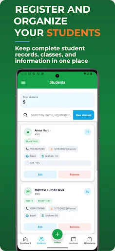 Student Manager ডাউনলোড করুন – শিক্ষার্থীদের তথ্য ও উপস্থিতি ব্যবস্থাপনা - Screenshot 2